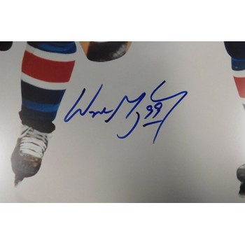 Wayne Gretzky NY Rangers Signed 16x20 Framed Photo Limited Ed UDA Authenticated