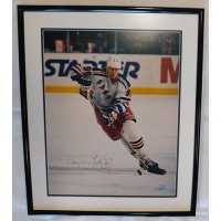 Wayne Gretzky New York Rangers Signed LE Framed 16x20 Photo UDA Authenticated