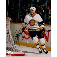 Bret Hedican Vancouver Canucks Signed 8x10 Glossy Photo JSA Authenticated