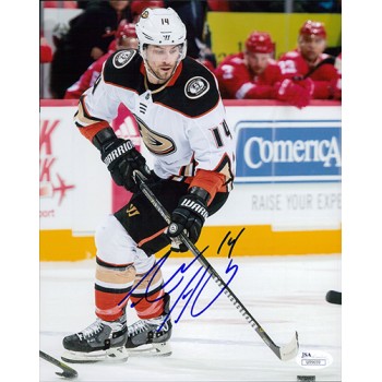 Adam Henrique Anaheim Ducks Signed 8x10 Matte Photo JSA Authenticated