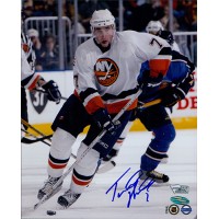 Trent Hunter New York Islanders Signed 8x10 Glossy Photo Steiner Authenticated