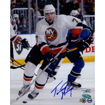 Trent Hunter New York Islanders Signed 8x10 Glossy Photo Steiner Authenticated