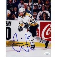 Jaromir Jagr Pittsburgh Penguins NHL Signed 8x10 Glossy Photo JSA Authenticated