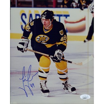 Jaromir Jagr Boston Bruins Signed 8x10 Glossy Photo JSA Authenticated