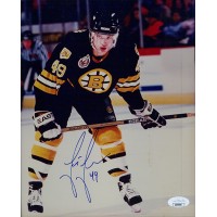 Jaromir Jagr Boston Bruins Signed 8x10 Glossy Photo JSA Authenticated