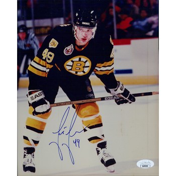 Jaromir Jagr Boston Bruins Signed 8x10 Glossy Photo JSA Authenticated