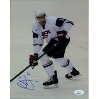 Seth Jones Team USA Signed 8x10 Glossy Photo JSA Authenticated