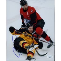Chris Kelly Team Canada Signed 8x10 Matte Photo JSA Authenticated