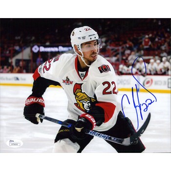Chris Kelly Ottawa Senators Signed 8x10 Matte Photo JSA Authenticated