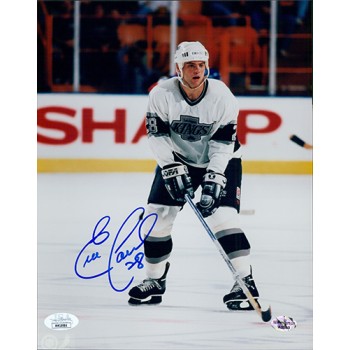Eric Lacroix Los Angeles Kings Signed 8x10 Glossy Photo JSA Authenticated