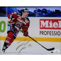 Jacob Larsson Sweden Signed 8x10 Matte Photo JSA Authenticated