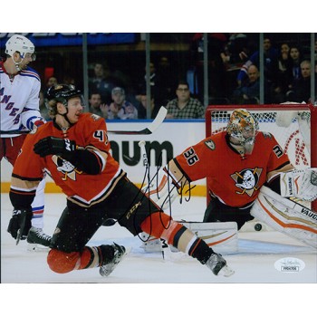 Hampus Lindholm Anaheim Ducks Signed 8x10 Matte Photo JSA Authenticated