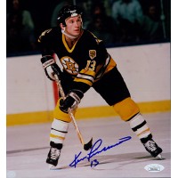 Ken Linseman Boston Bruins Signed 8x10 Glossy Photo JSA Authenticated