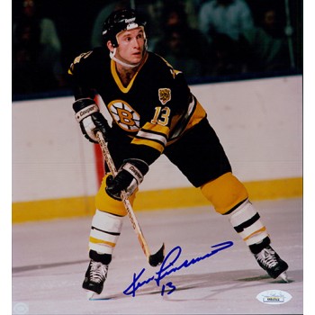 Ken Linseman Boston Bruins Signed 8x10 Glossy Photo JSA Authenticated