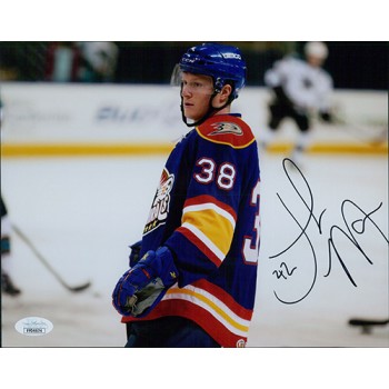 Josh Manson Anaheim Ducks Signed 8x10 Matte Photo JSA Authenticated