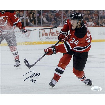 Jon Merrill New Jersey Devils Signed 8x10 Matte Photo JSA Authenticated