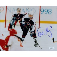 Sue Merz Team USA Hockey Signed 8x10 Glossy Photo JSA Authenticated