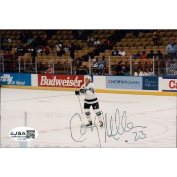 Corey Millen Los Angeles Kings Signed 4x6 Glossy Photo JSA Authenticated