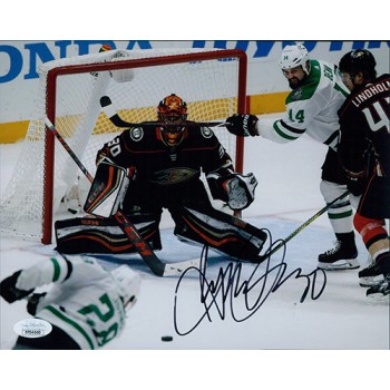 Ryan Miller Anaheim Ducks Signed 8x10 Matte Photo JSA Authenticated