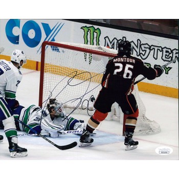 Brandon Montour Anaheim Ducks Signed 8x10 Matte Photo JSA Authenticated