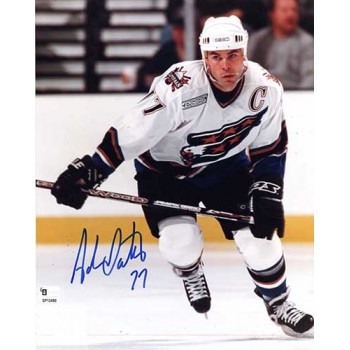 Adam Oates Signed Washington Capitals 8x10 NHL Photo Global Authenticated