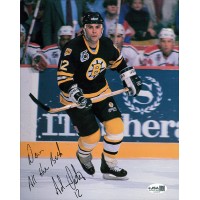 Adam Oates Boston Bruins Signed 8x10 Cardstock Photo JSA Authentic Personalized Adam Oates Boston Bruins Signed 8x10 Cardstock Photo JSA Authentic Personalized