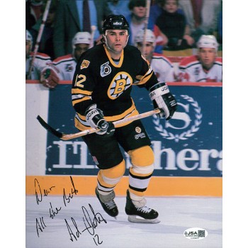 Adam Oates Boston Bruins Signed 8x10 Cardstock Photo JSA Authentic Personalized Adam Oates Boston Bruins Signed 8x10 Cardstock Photo JSA Authentic Personalized