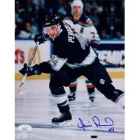 Yanic Perreault Los Angeles Kings Signed 8x10 Glossy Photo JSA Authenticated