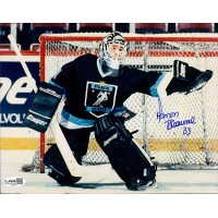Manon Rheaume Atlanta Knights Signed 8x10 Glossy Photo JSA Authenticated Manon Rheaume Atlanta Knights Signed 8x10 Glossy Photo JSA Authenticated