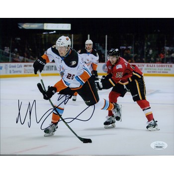 Nick Ritchie Anaheim Ducks Signed 8x10 Matte Photo JSA Authenticated