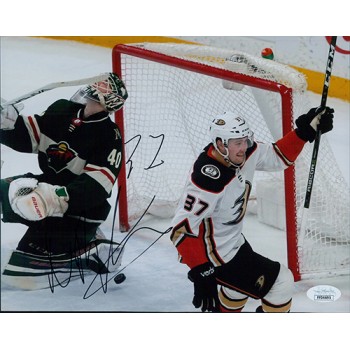 Nick Ritchie Anaheim Ducks Signed 8x10 Matte Photo JSA Authenticated