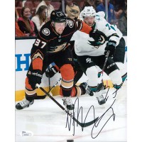 Nick Ritchie Anaheim Ducks Signed 8x10 Matte Photo JSA Authenticated