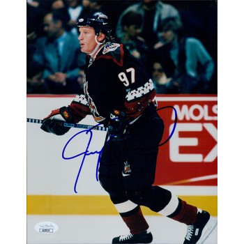 Jeremy Roenick Phoenix Coyotes Signed 8x10 Glossy Photo JSA Authenticated