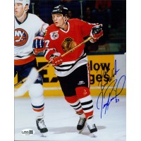 Jeremy Roenick Chicago Blackhawks Signed 8x10 Glossy Photo JSA Authenticated Jeremy Roenick Chicago Blackhawks Signed 8x10 Glossy Photo JSA Authenticated