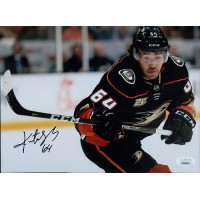 Kiefer Sherwood Anaheim Ducks Signed 8x10 Matte Photo JSA Authenticated