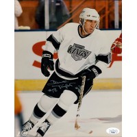 Dave Taylor Los Angeles Kings Signed 8x10 Glossy Photo JSA Authenticated
