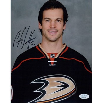 Antoine Vermette Anaheim Ducks Signed 8x10 Matte Photo JSA Authenticated