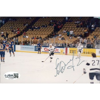 Alexei Zhitnik Los Angeles Kings Signed 4x6 Glossy Photo JSA Authenticated