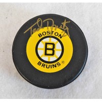 Ted Donato Boston Bruins Signed Hockey Puck JSA Authenticated