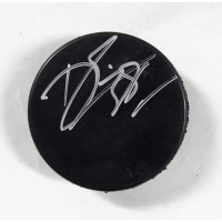 Dan Ellis Signed Blank Hockey Puck JSA Authenticated