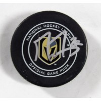 Marc Andre Fleury Vegas Golden Knights Signed NHL Hockey Puck JSA Authenticated