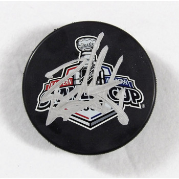 Ryan Getzlaf Anaheim Ducks Signed 2007 Stanley Cup Hockey Puck JSA Authenticated