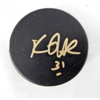 Kevin Hodson Signed Blank Hockey Puck JSA Authenticated