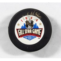 Arturs Irbe Signed 1994 NHL All-Star Hockey Puck JSA Authenticated