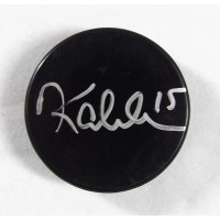Tomas Kaberle Signed Blank Hockey Puck JSA Authenticated