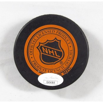 Jari Kurri Edmonton Oilers Signed NHL Hockey Puck JSA Authenticated