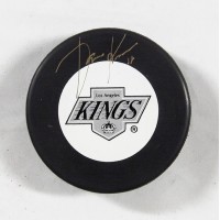 Jari Kurri Los Angeles Kings Signed NHL Hockey Puck JSA Authenticated