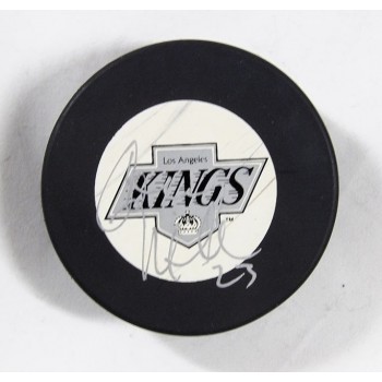 Corey Millen Los Angeles Kings Signed NHL Hockey Puck JSA Authenticated