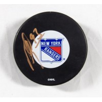 Petr Nedved New York Rangers Signed NHL Hockey Puck JSA Authenticated