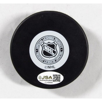 Petr Nedved New York Rangers Signed NHL Hockey Puck JSA Authenticated